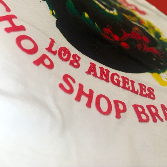 Von Dutch Men’s Snake Graphic Long Sleeve Tee in White |LIMITED EDITION! NEW/NWT - Picture 8 of 10